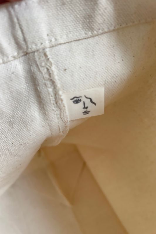 Tote bag 'With love from Lisa'