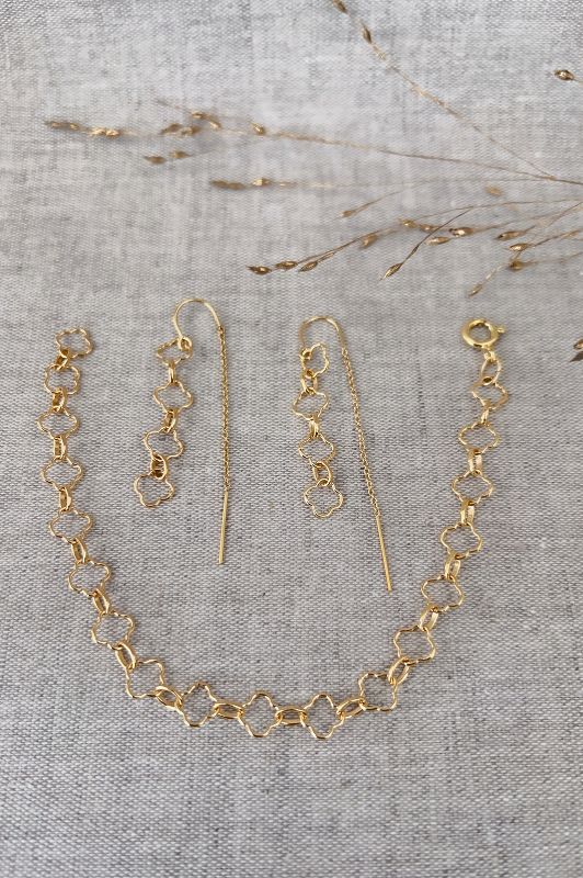 Armband single only luck*gold filled