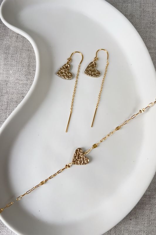 Bracelet mini me*leer gold filled