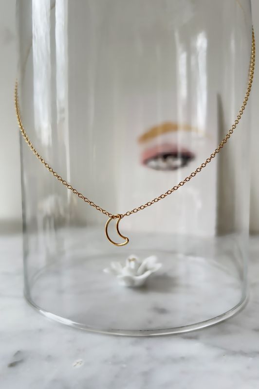 Ketting to the moon*gold filled