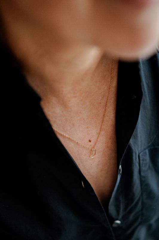 Ketting to the moon*gold filled