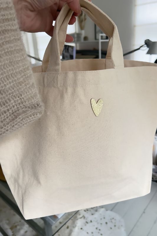 Tote bag 'With love from Lisa'