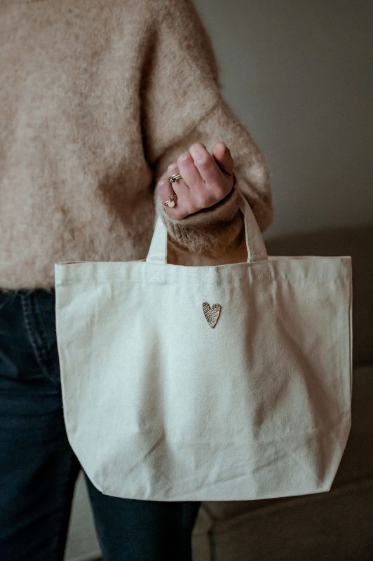 Tote bag 'With love from Lisa'