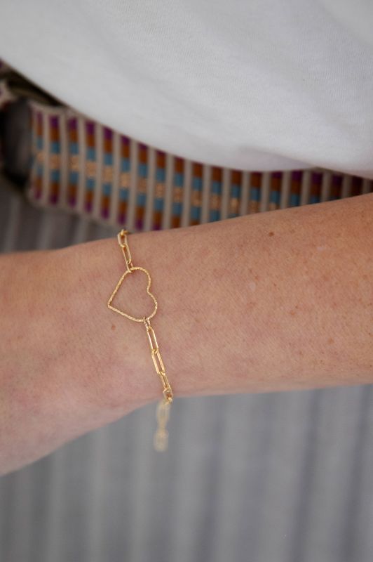 Bracelet forever by heart*gold filled