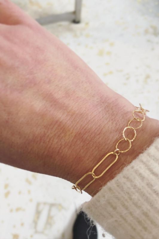 Bracelet Rosa Anne mix*gold filled