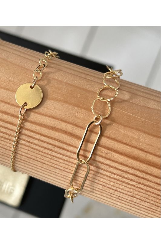 Bracelet Rosa Anne mix*gold filled