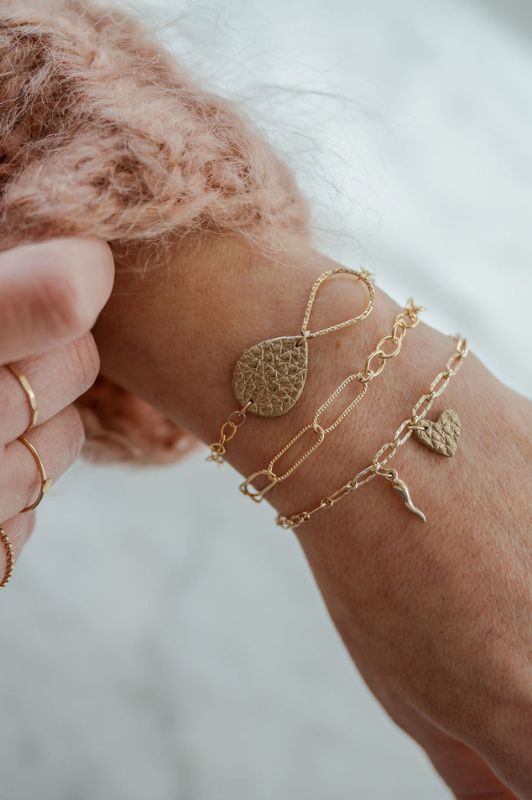 Armband saar lilly mix*gold filled