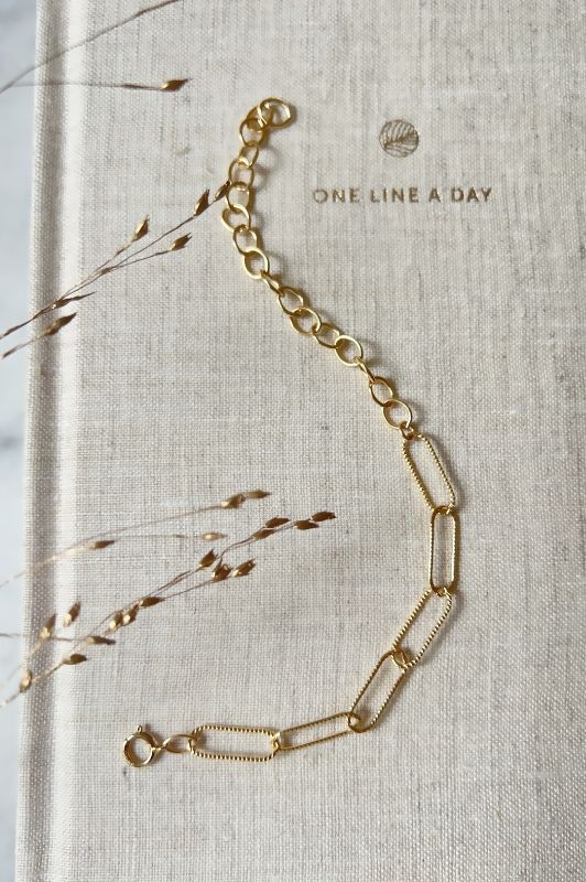Armband saar lilly mix*gold filled