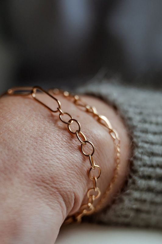 Armband saar lilly mix*gold filled