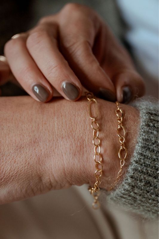 Armband saar lilly mix*gold filled