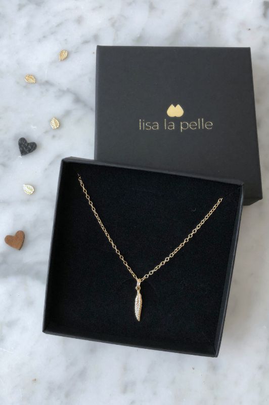 Necklace single lana light*gold filled