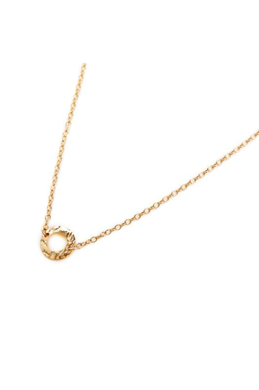 Ketting single see through*gold filled