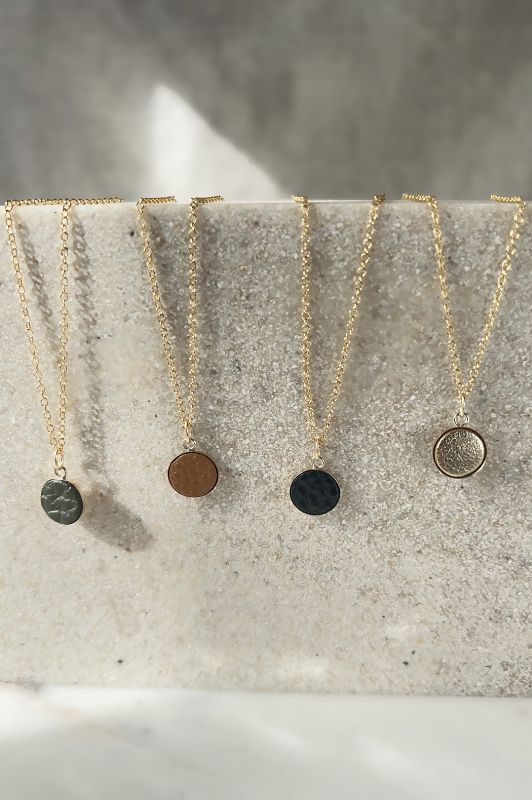 Ketting happy moo*leer gold filled