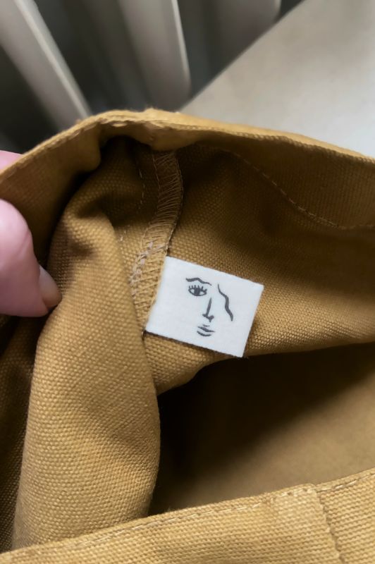 Tote bag 'With love from Lisa'