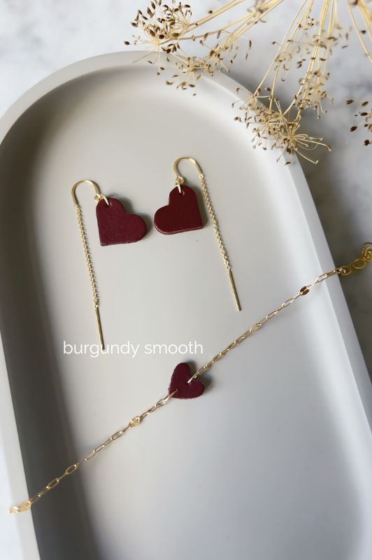 Armband true to your heart*leer gold filled