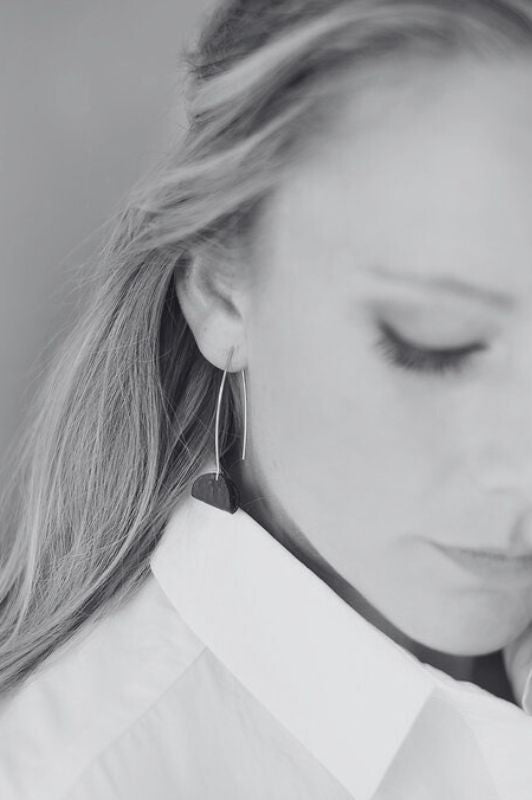 Sample sale* oorbellen my other half* mauve