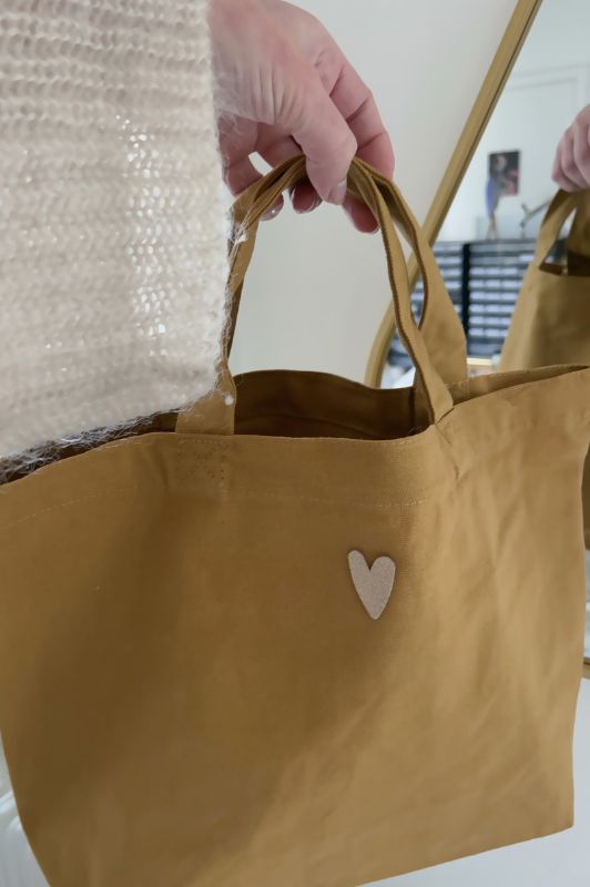 Tote bag 'With love from Lisa'