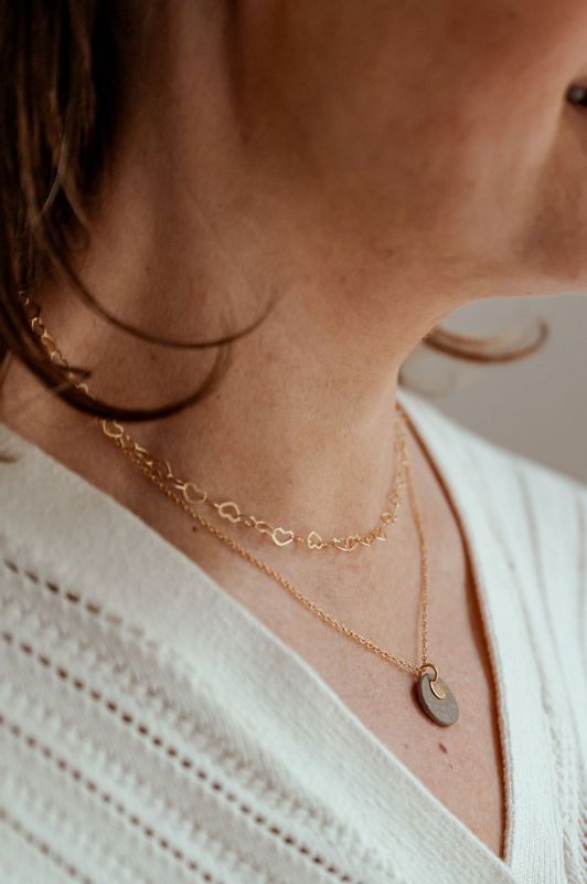 Ketting simply loved*gold filled