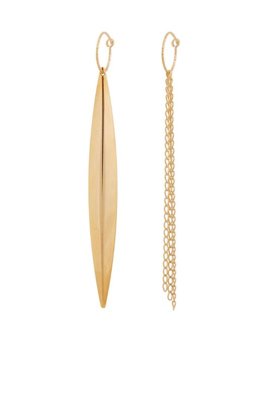 Oorbellen single night out*gold filled*basic