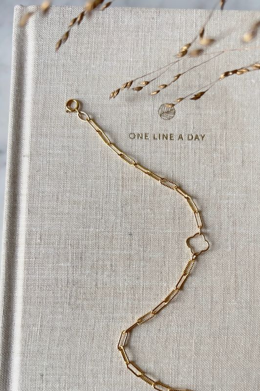 Armband single mini luck*gold filled