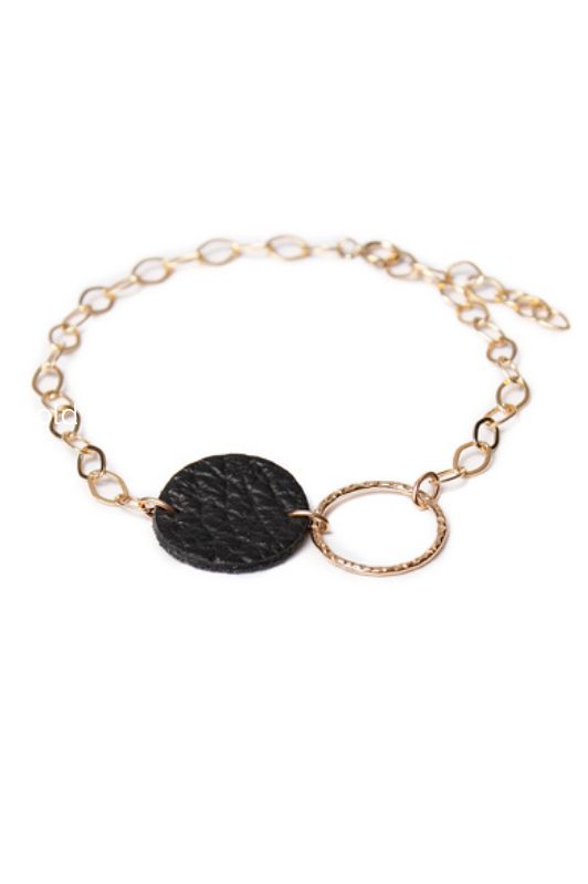 Armband mini eye*leer gold filled