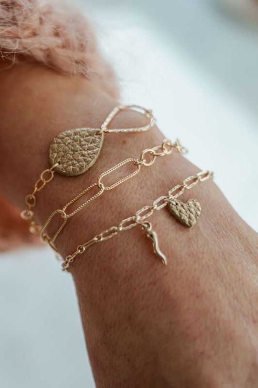 Armband saar lilly mix*gold filled