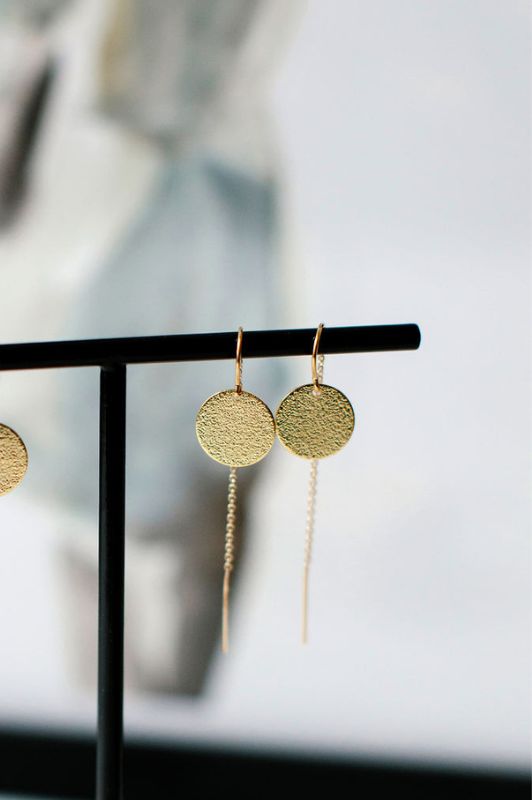 Earrings single lady lucy*gold filled