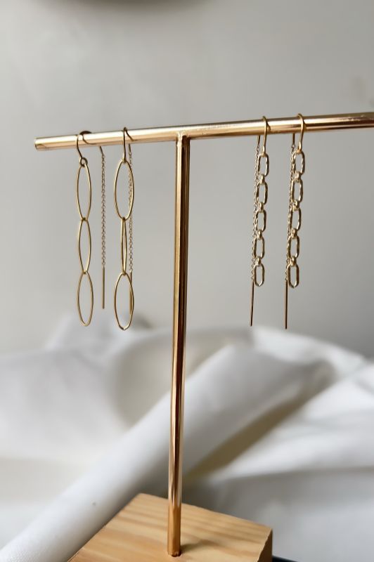 Earrings single sophie*gold filled