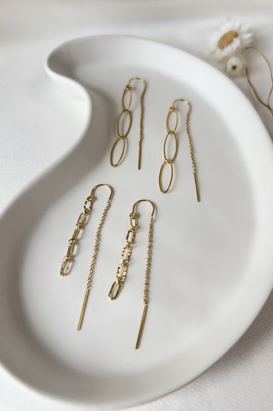 Earrings single sophie*gold filled